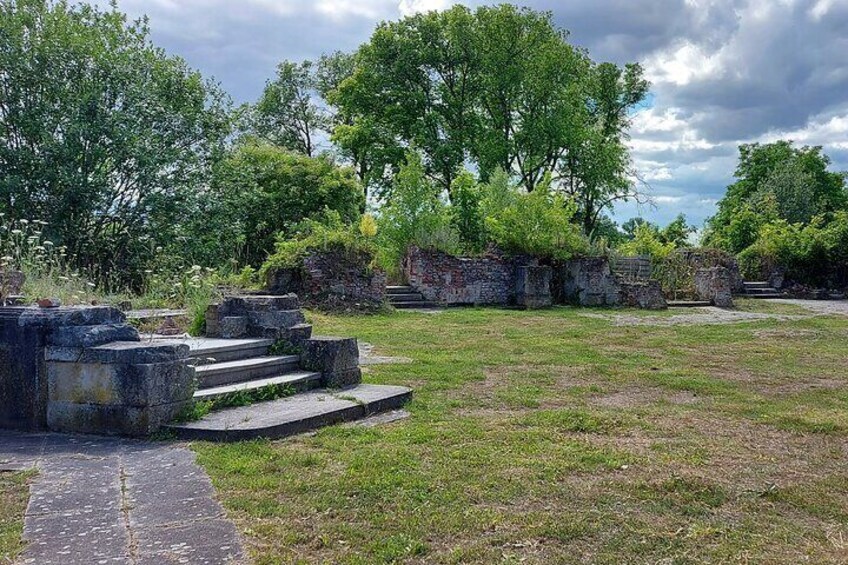 Ruins of Küstrin Castle.