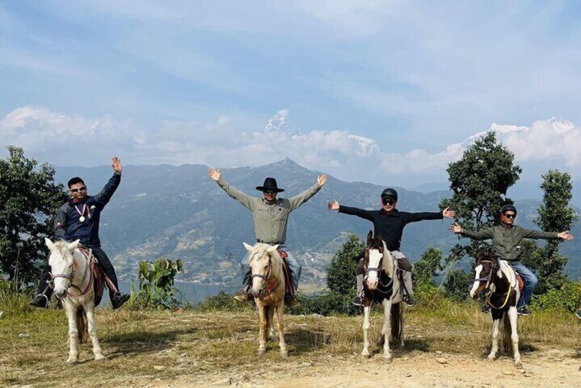 Pokhara Full Day Horse Riding Tour to Pumdikot