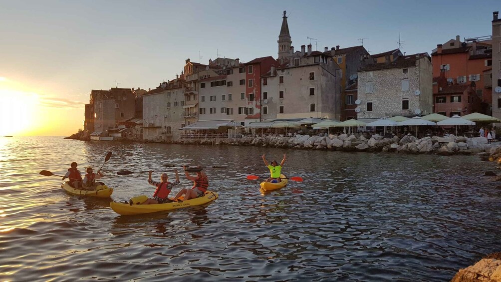 Picture 4 for Activity Rovinj, Porton Biondi: Kayak tour with snorkeling