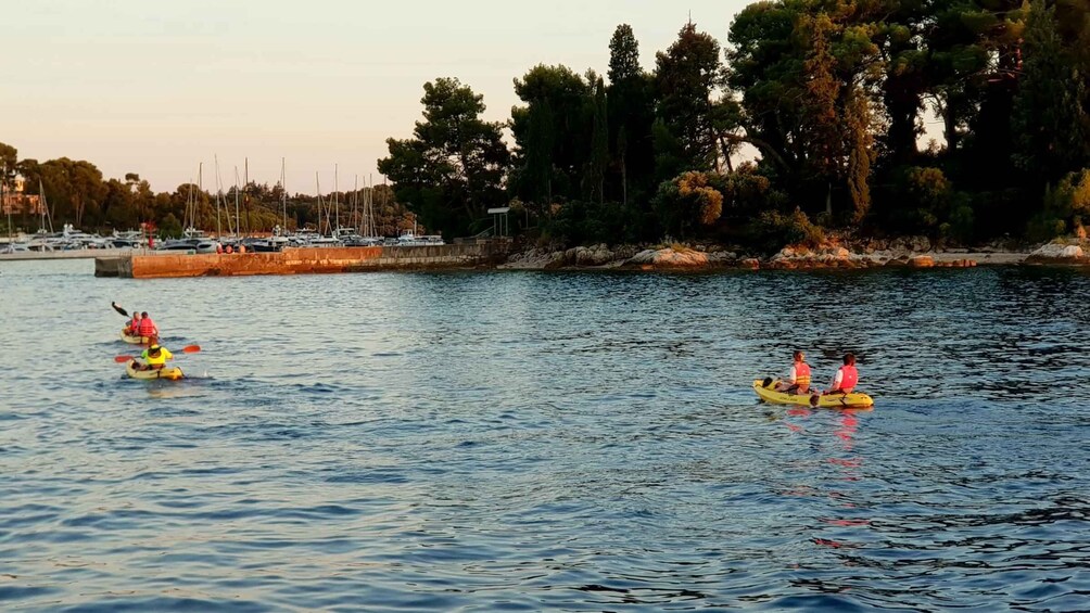 Picture 3 for Activity Rovinj, Porton Biondi: Kayak tour with snorkeling