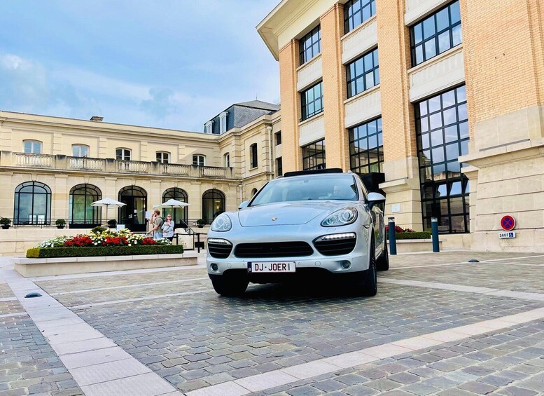 Experience the Porsche Cayenne 450 HP as passenger