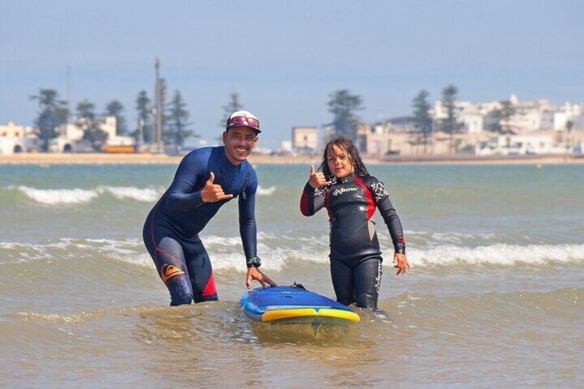 Children's surf lessons