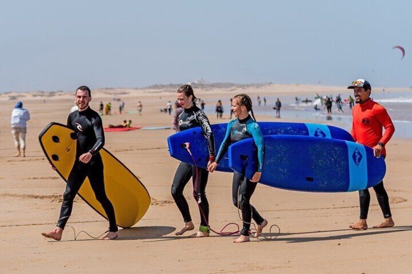 Surfing in Essaouira