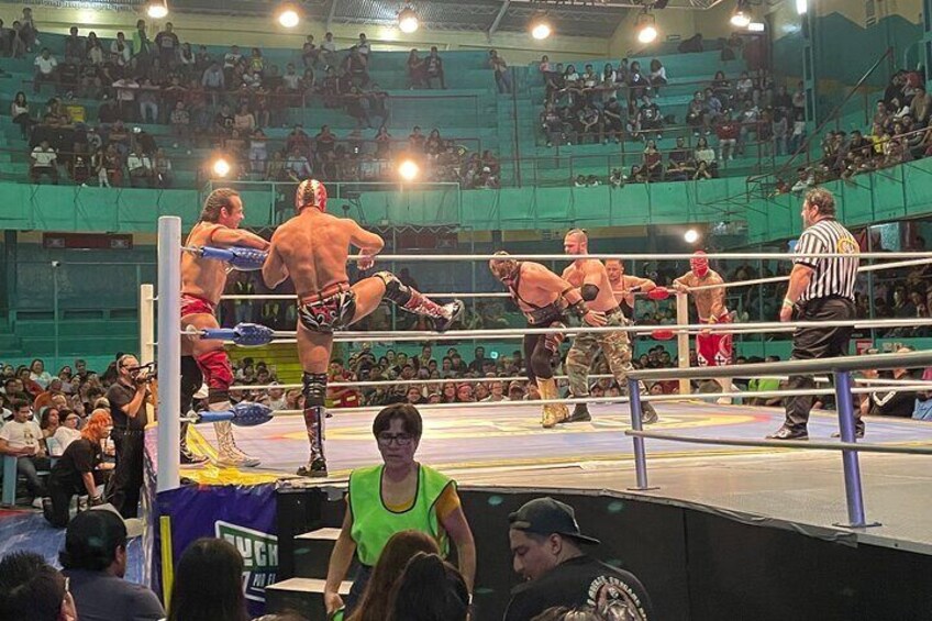 Santo Ring Puebla Lucha libre and the Cantinas of the City