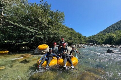 Extreme Tubing Adventure Tour on the Guatape River