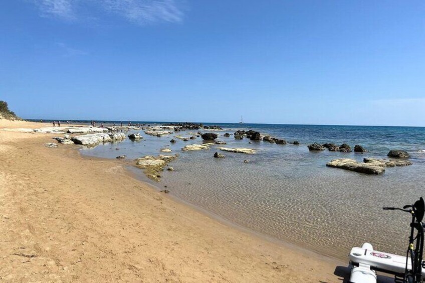 The Scala dei Turchi beach