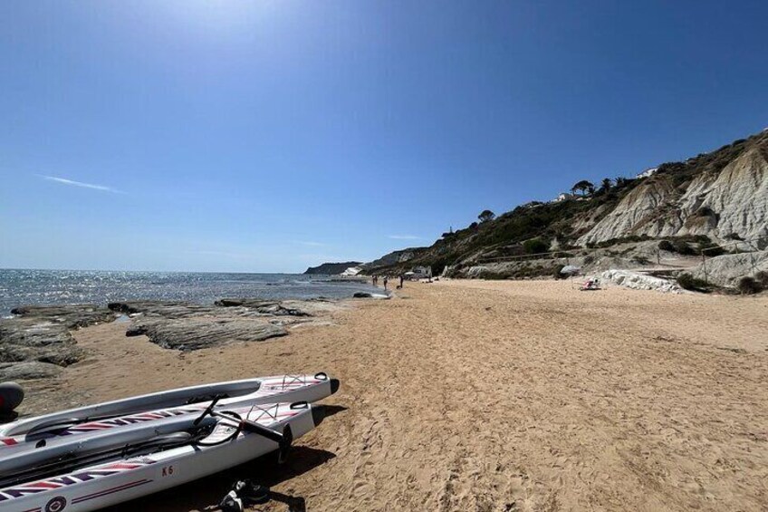 The Scala dei Turchi beach