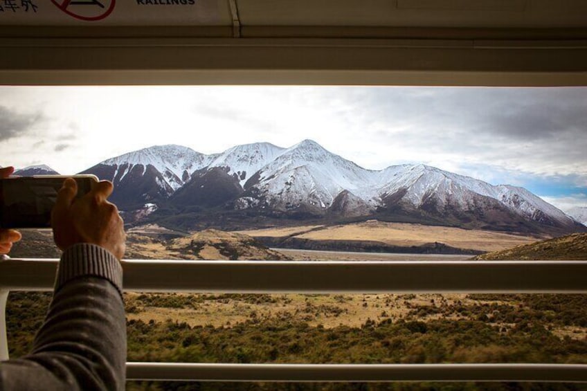 Small Group Tour from Christchurch to Franz Josef via TranzAlpine