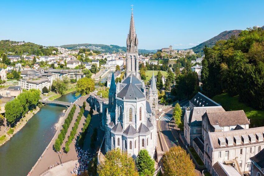 Lourdes Sanctuary and City Private Tour for Kids and Families