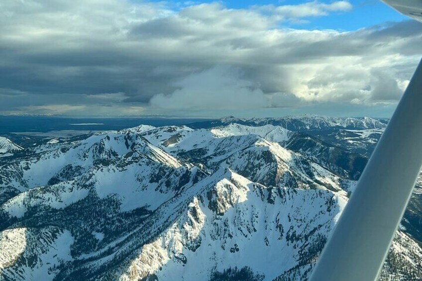 45 Minute Aerial Tour Continental Divide Highlights