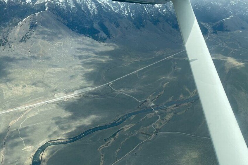 45 Minute Aerial Tour Continental Divide Highlights