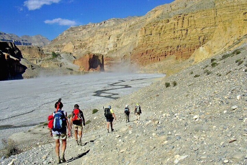 6 Day Upper Mustang Tour by 4WD Jeep from Pokhara