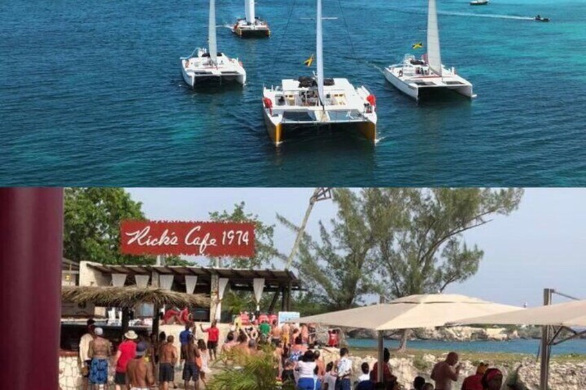 Ricks Cafe Sunset Catamaran RIU AQUARELLE and EXCELLENCE RESORTS