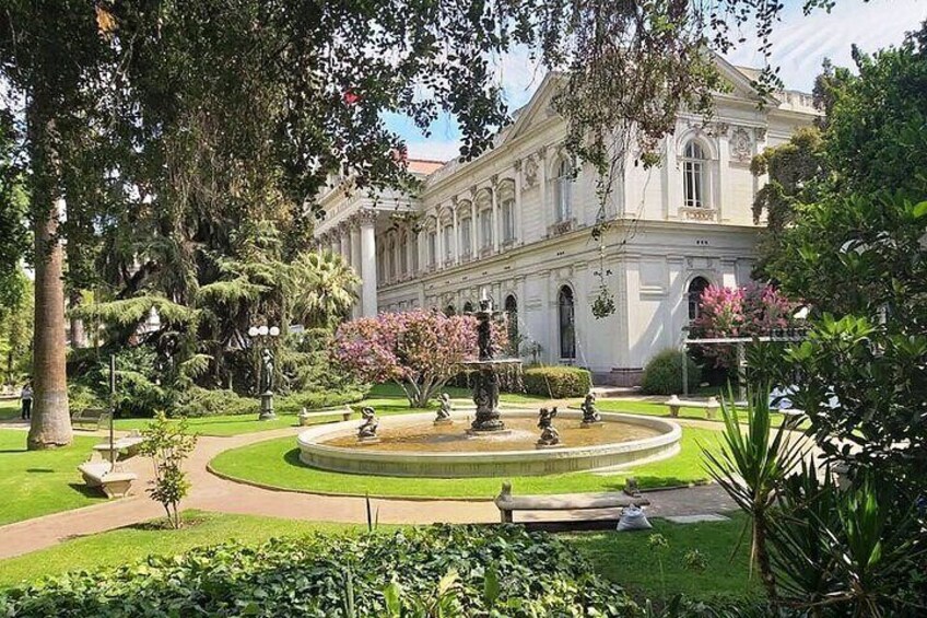 The former Parliament in Santiago (now located in Valparaiso)