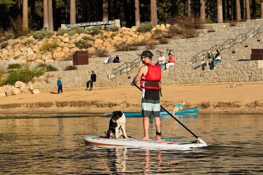 Stand Up Paddleboard Lesson in South Lake Tahoe