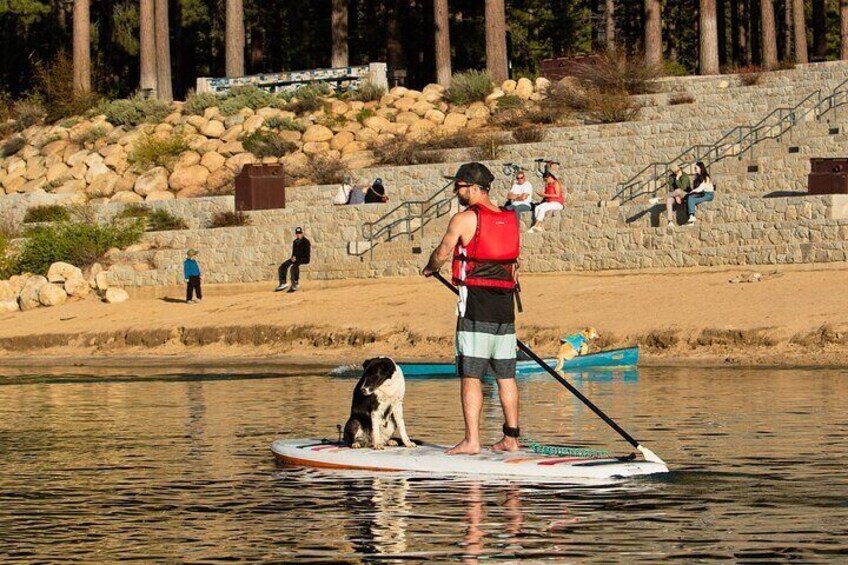 Stand Up Paddleboard Lesson in South Lake Tahoe