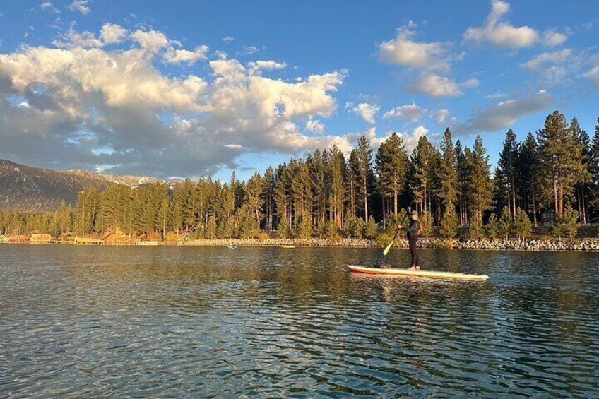 Stand Up Paddleboard Lesson in South Lake Tahoe