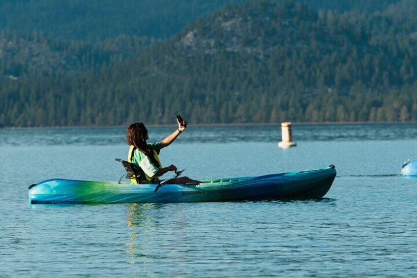 South Lake Tahoe 3 Hours Single Kayak Rental