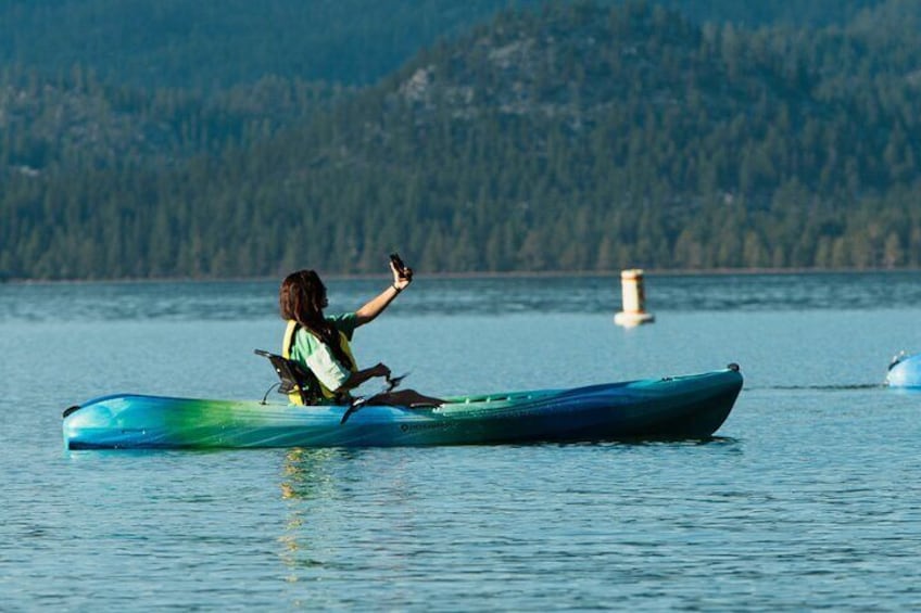 South Lake Tahoe 3 Hours Single Kayak Rental