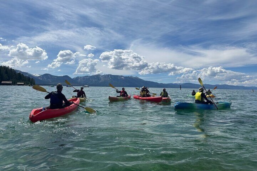 South Lake Tahoe 3 Hours Single Kayak Rental