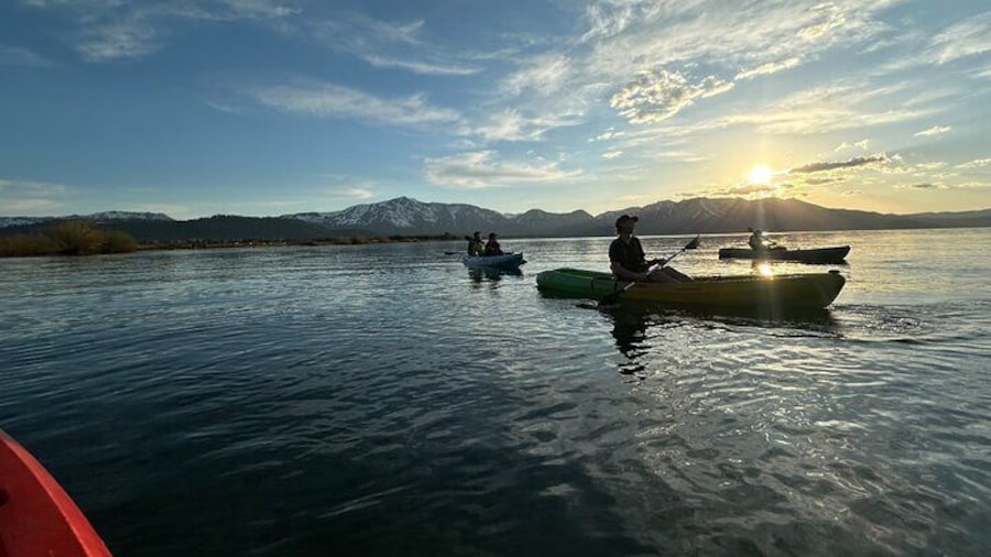 Sunset Kayak Experience in South Lake Tahoe
