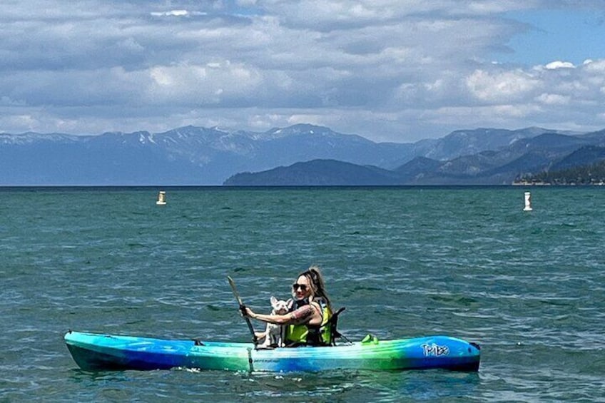 3 Hour Kayak Rental in South Lake Tahoe for Two People