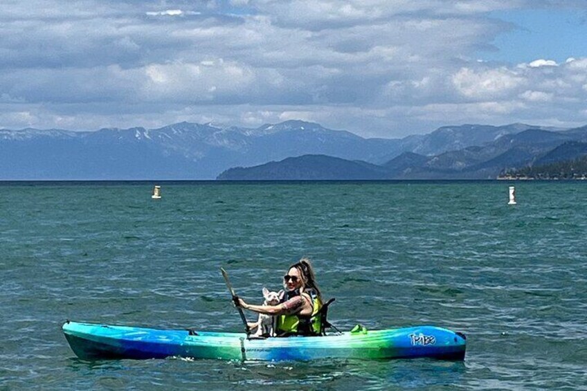3 Hour Kayak Rental in South Lake Tahoe for Two People