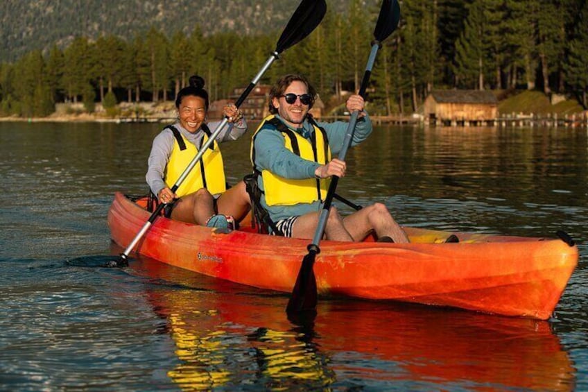 3 Hour Kayak Rental in South Lake Tahoe for Two People