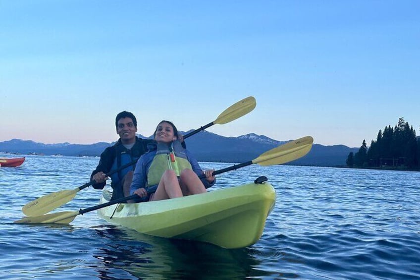 3 Hour Kayak Rental in South Lake Tahoe for Two People