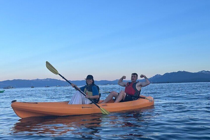 3 Hour Kayak Rental in South Lake Tahoe for Two People