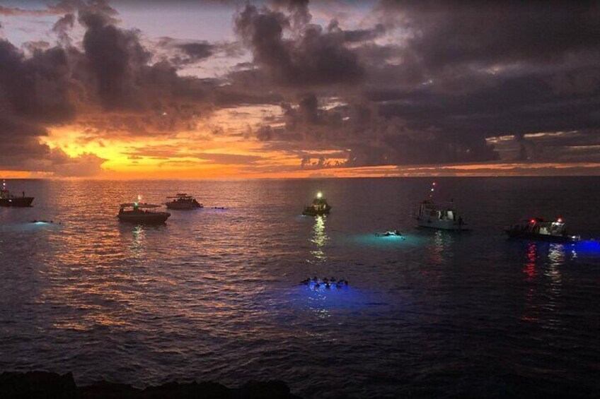 View from the Outrigger Hotel of the Snorkel Site.
