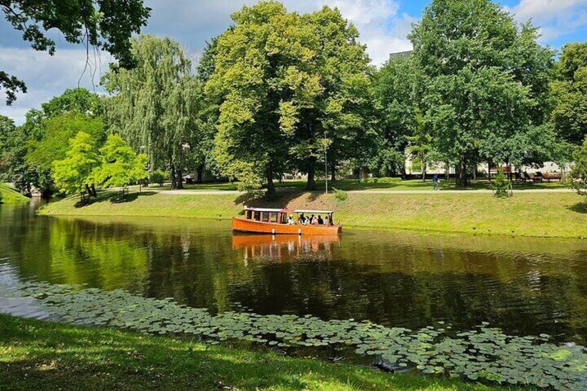 Boat Day Tour in Canal and Daugava River