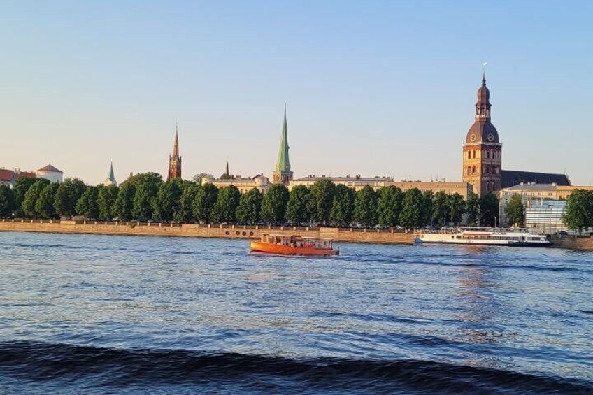 Boat Day Tour in Canal and Daugava River