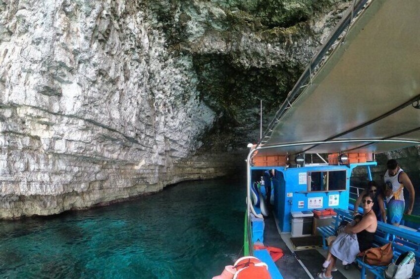 Full Day Private charter to Crystal & Blue Lagoon, Caves & Gozo