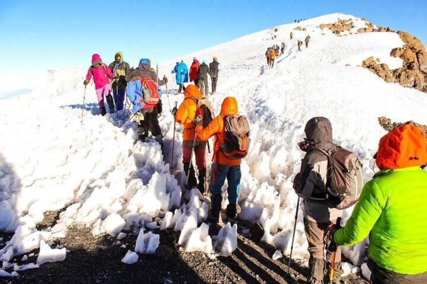 2 Days 1 Night Mount Kenya Climbing Sirimon Route