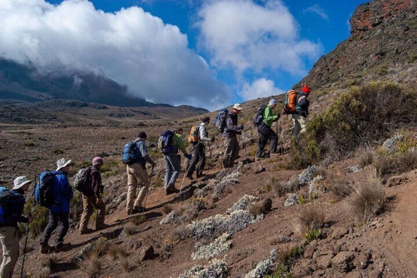 2 Days 1 Night Mount Kenya Climbing Sirimon Route