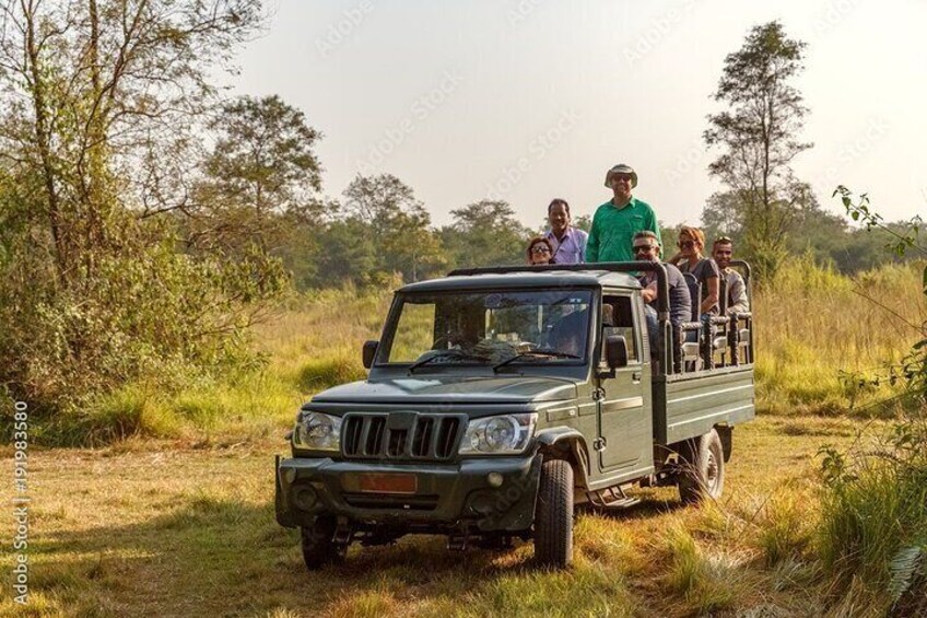 Full Day Private Jeep Safari in Chitwan National Park