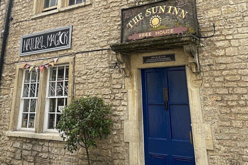 The Sun Inn, where guests have fled, fearing ghosts.