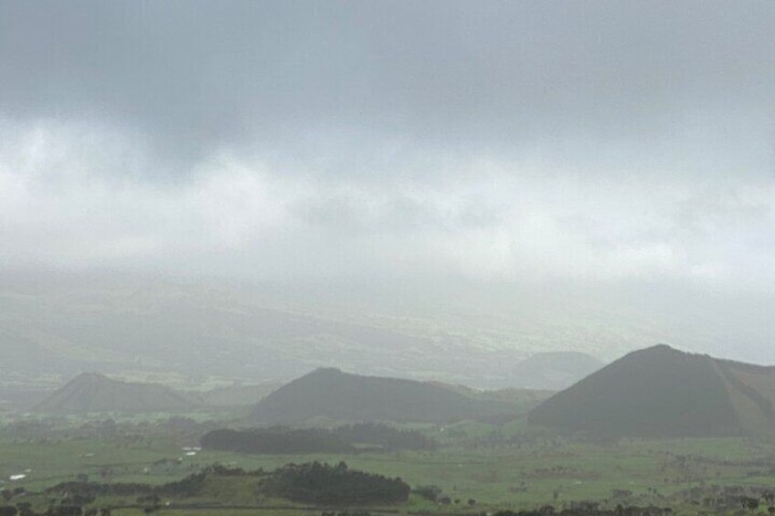 Every hill an extinct volcano