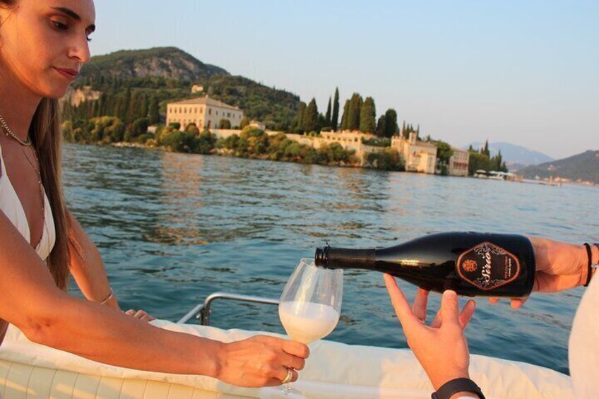 Private Sunset Cruise with wine aperitiv from Lazise