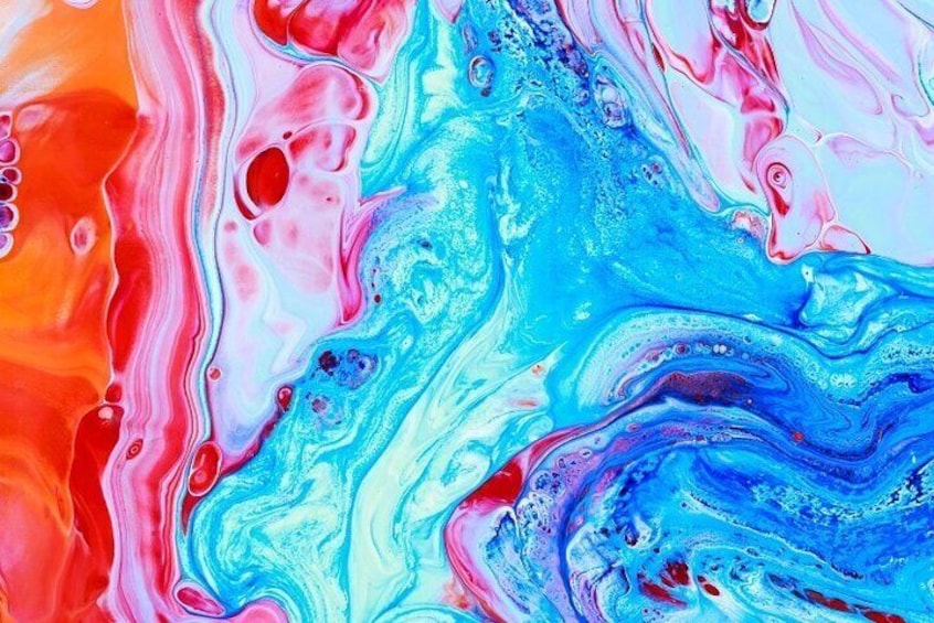 Adventures in Abstract Paint Pouring 