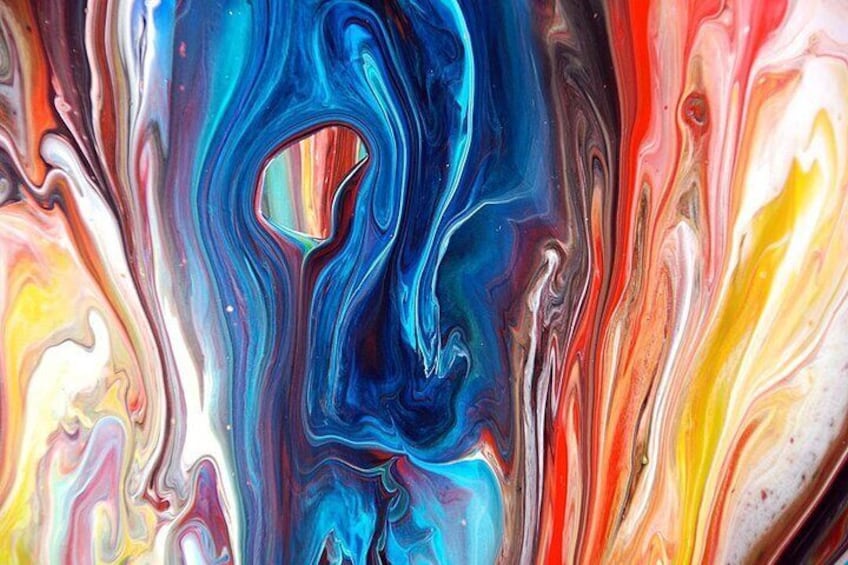 Adventures in Abstract Paint Pouring 