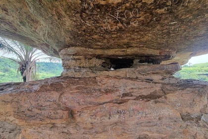 Aburi Botanic Gardens, Boti Falls,Umbrella Rock & Cocoa Farm Tour