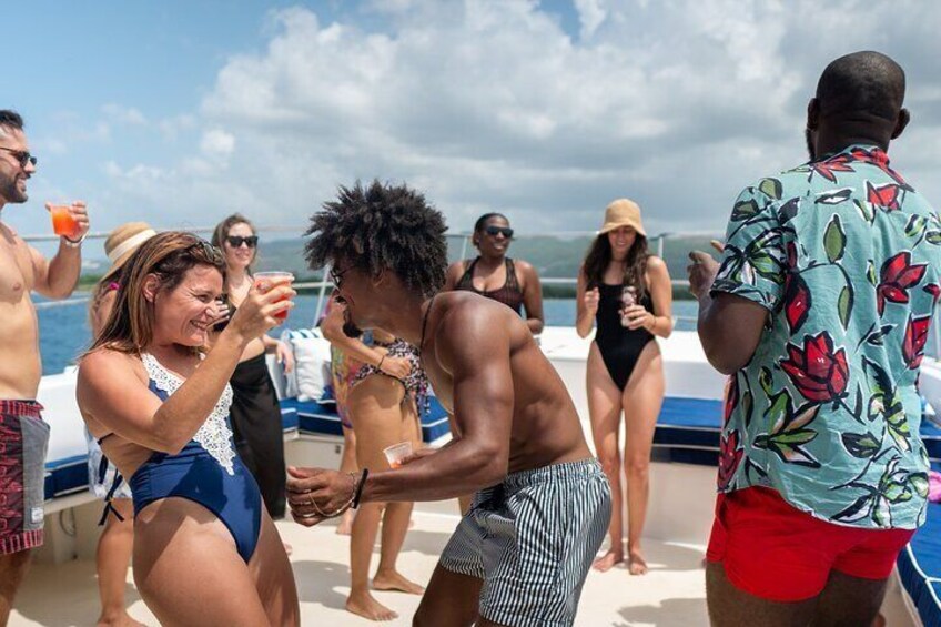 Party Time on your Private Catamaran Cruise