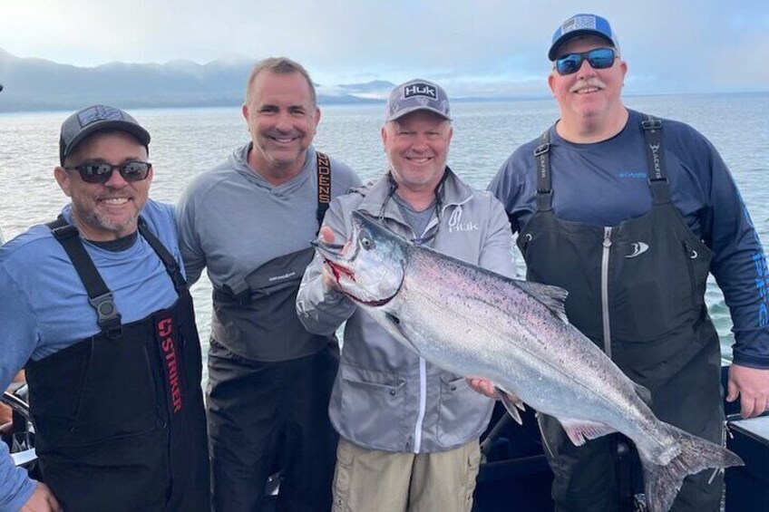 Ketchikan King Salmon Fishing