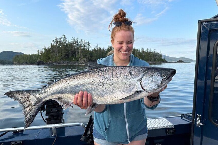 Salmon Fishing In Ketchikan