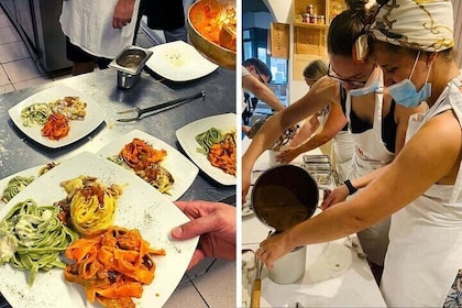 Fettuccine, Ravioli, and Tiramisu Cooking Class in Rome