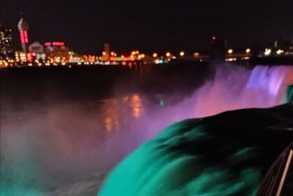 Maid of the Mist Fireworks Night Time Boat Tour in Canada