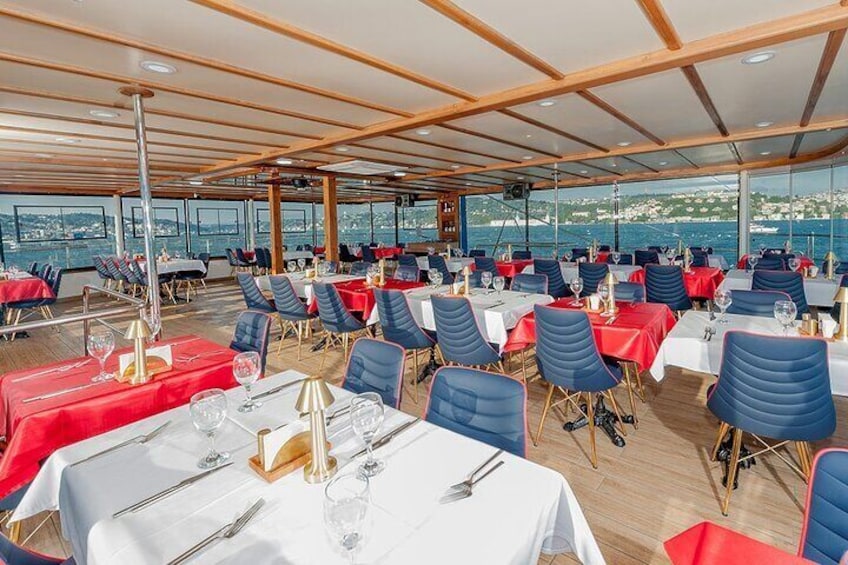 Bosphorus Dinner Cruise & Show with Private Table