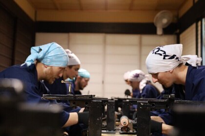 Authentic Ninja Weapon Forging Experience in Kyoto